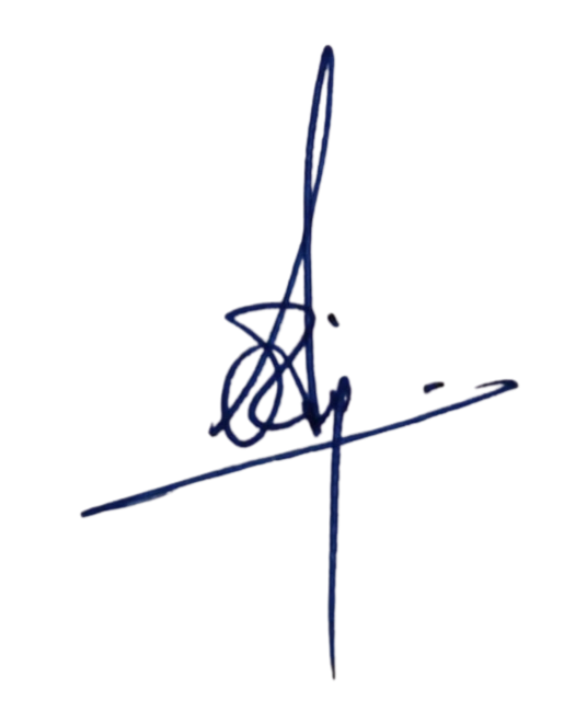 Signature of Ms. Sonia Gidla